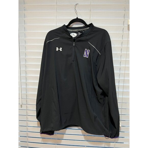 Under Armour Northwestern Wildcats 1/4 Zip - Size L - Picture 1 of 4
